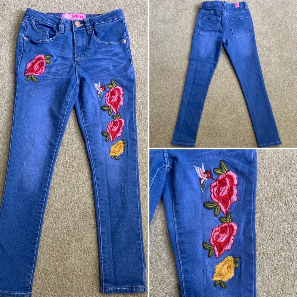 Pink Latte Skinny Jeans size 7